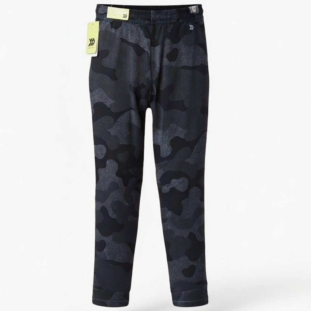 All in Motion Kids Camo Bottoms - Black and Gray
